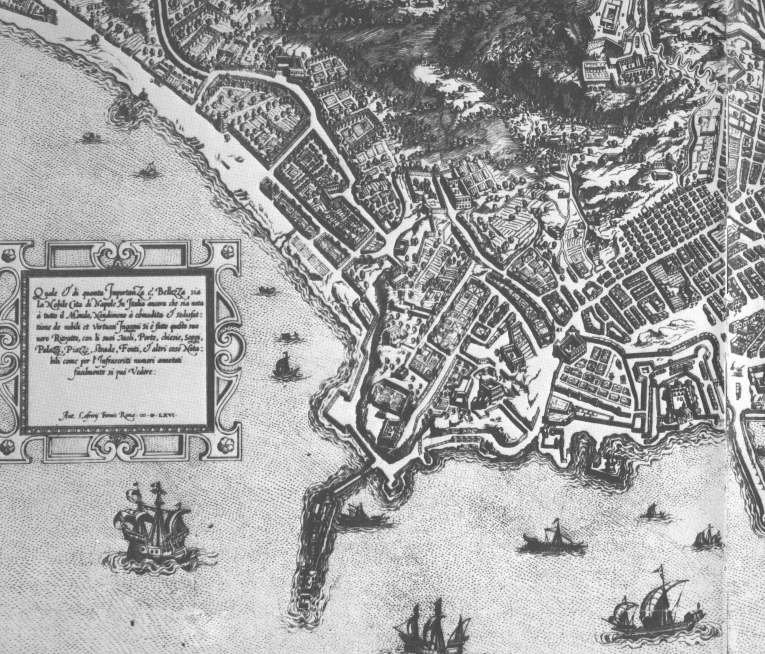 Casa Vacanze Pizzofalcone 41B Napoli Antica Mappa Pizzofalcone, Monte Echia Santa Lucia